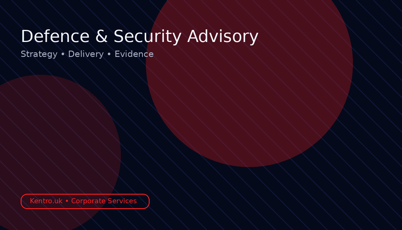 Defence & Security Advisory